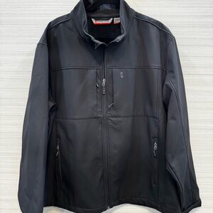 Free Country Super Softshell Black Water Resistant Jacket Men’s XXL (50-52)